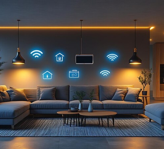 technology-smart-home-with-connected-devices-digital-icons-glowing-house-with-symbolism_951586-140150